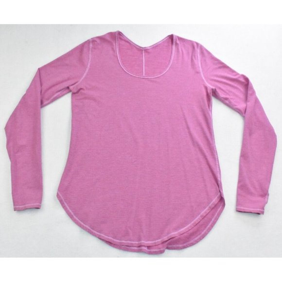 lululemon athletica Tops - Lululemon Yogini 5 Year Women's Top Size 6 Pink Long Sleeve Tee